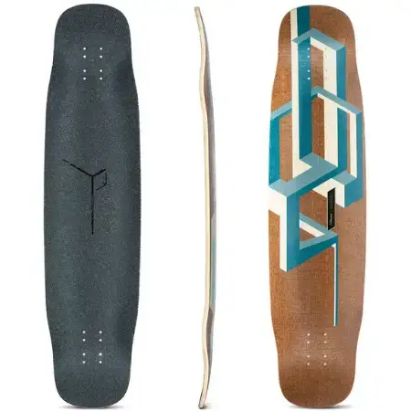 Loaded Boards Tesseract Bamboo skateboard deck